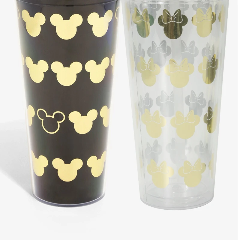 Hot selling BPA-Free Custom Design 22oz Double Wall Plastic Mouse Tumbler Party Double Wall Plastic Tumbler