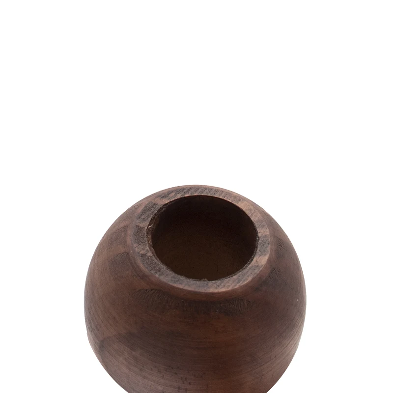 Деревянная ваза для бутылок Paulownia, деревянная ваза для цветов ручной работы для домашнего декора