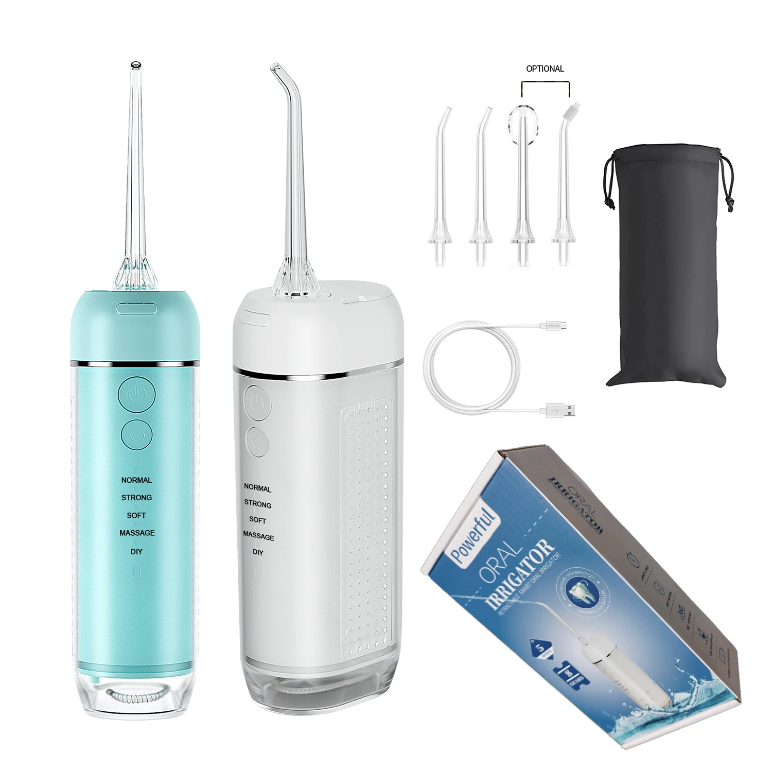 High Pressure Oral Irrigator Dental Water Flosser Teeth Cleaning Kit Whitening Devices at Home for Teeth for Dental Care