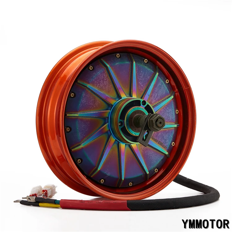 12 дюймов 3000W-5000W с сертификатом CCC Dc бесщеточный Электрический мотоцикл мотор для центрального движения
