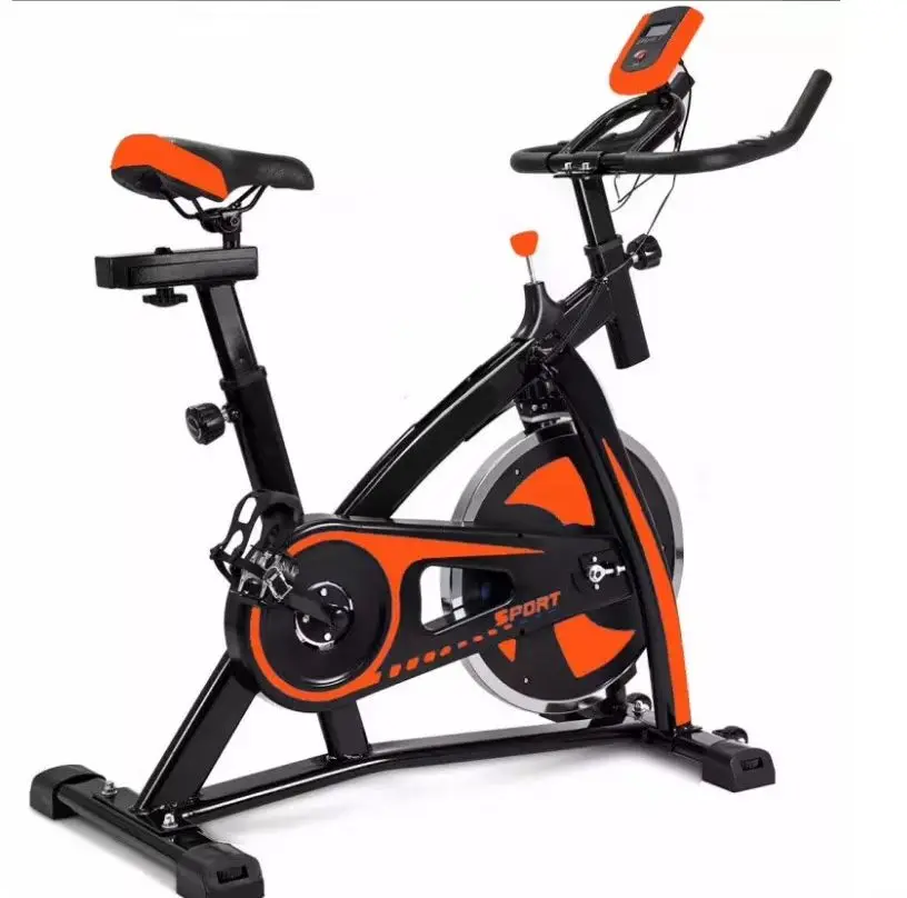 Factory Home Gym Equipment New Style Exercise Bike Stationary Spin Bike Workout Equipment with LCD Display Fitness Machine