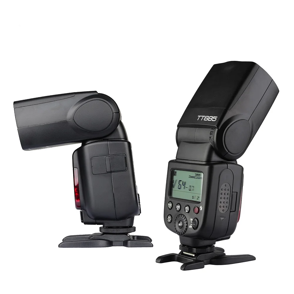 Вспышка для камеры Godox TT600, встроенный приемный передатчик для камер Canon, Nikon