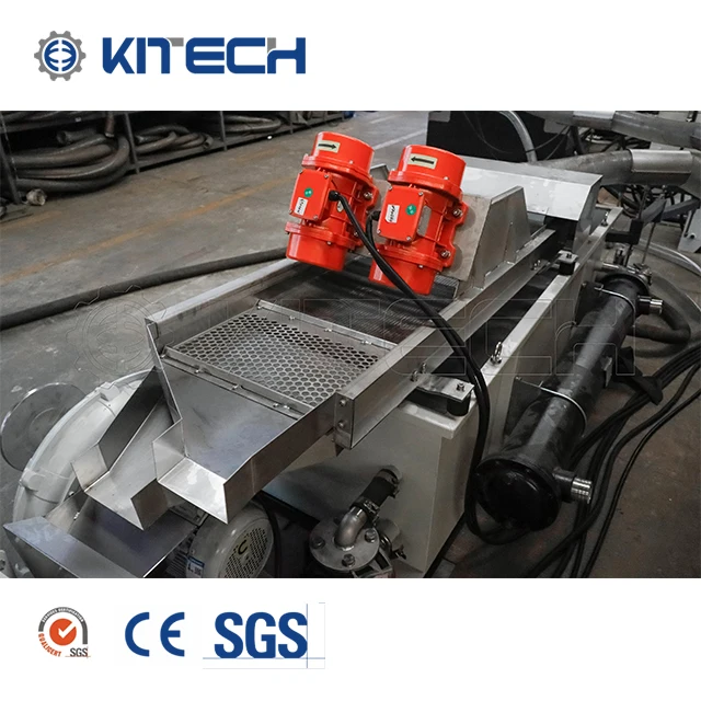 Hot Sale in USA  PP PE PA PET Plastic Recycling Granulators Equipment Compacting Water-Ring Granulation Machine