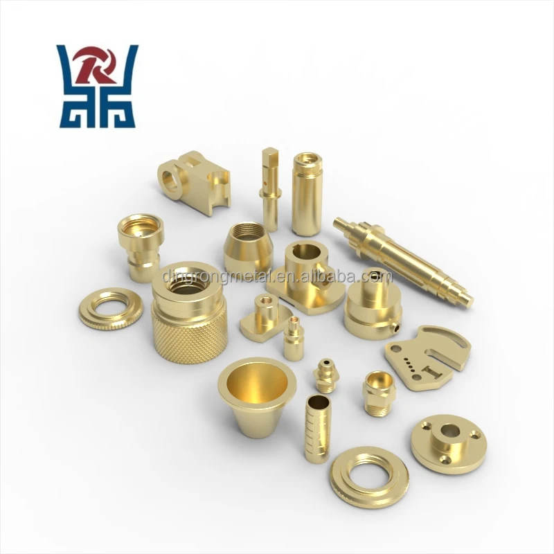 Factory Directly Selling CNC Turning Brass Parts CNC Machining Turning Precision Machine Small Brass Parts