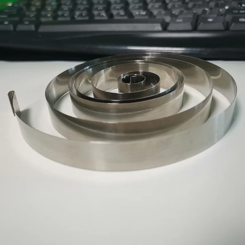 Jumping Toy Scroll Spring Telescopic Flat Coil Spring Stainless Steel Extension Coil Spring