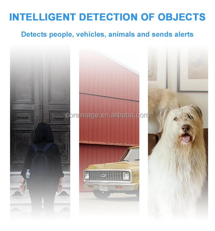 Tuya Smart Life APP Remote control Indoor Two Way Audio Wireless Security HD CMOS WiFi IP Camera 128GB TF card Max