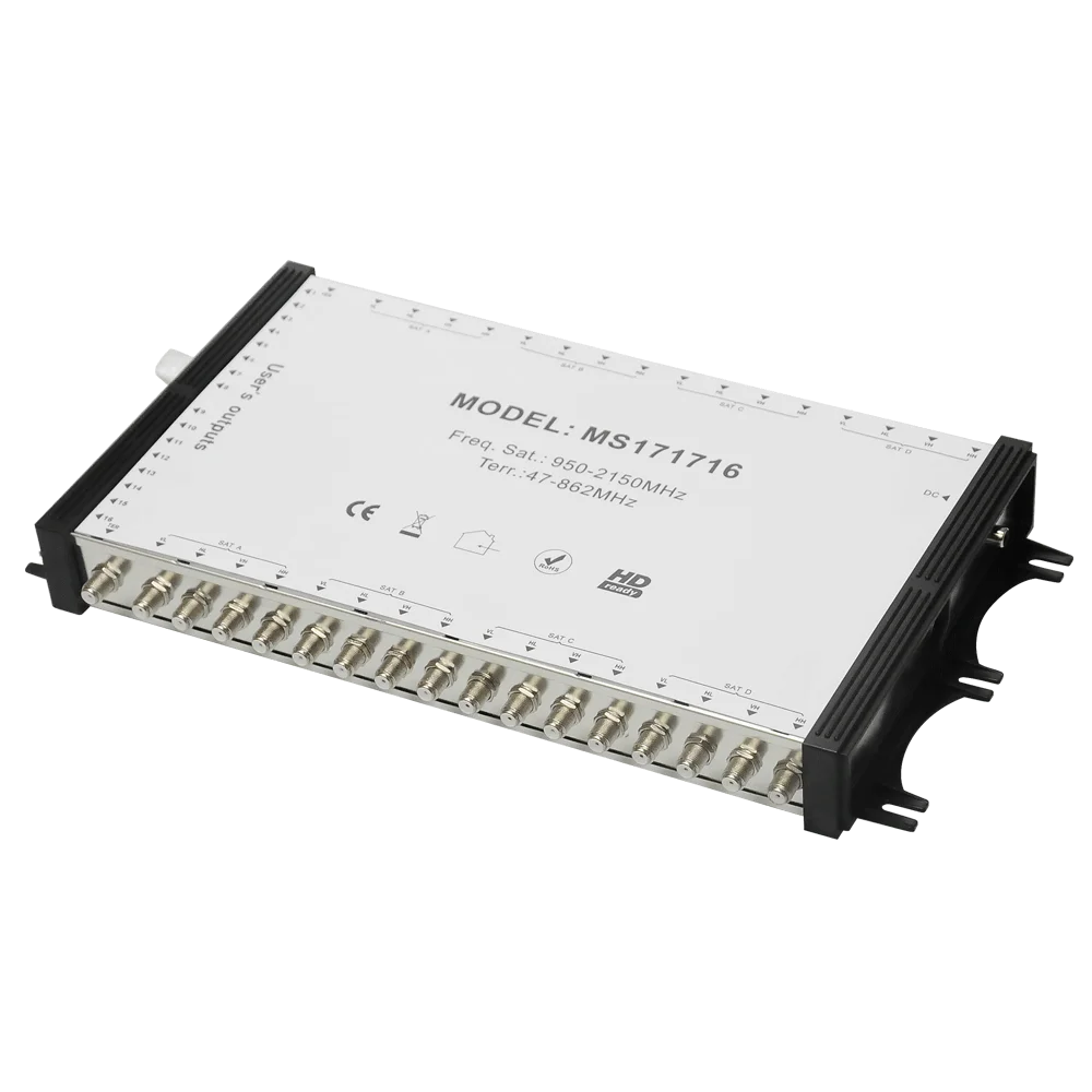  Satellite multiswitch 17 in 28 out Каскадный кабель