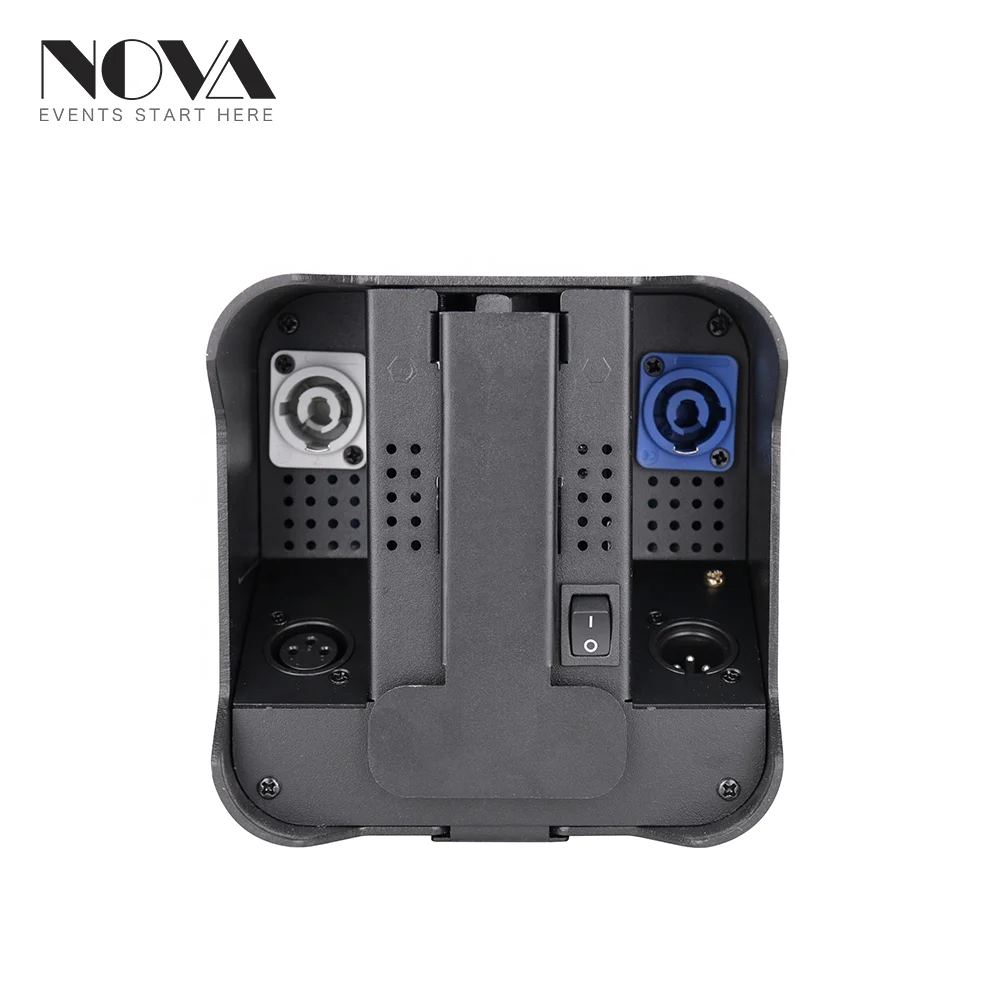 NOVA light 6*18W Uplights Battery Wireless Backdrop RGBWA+UV Wedding Party Dj Lights Stage Par Wireless Uplights With Case