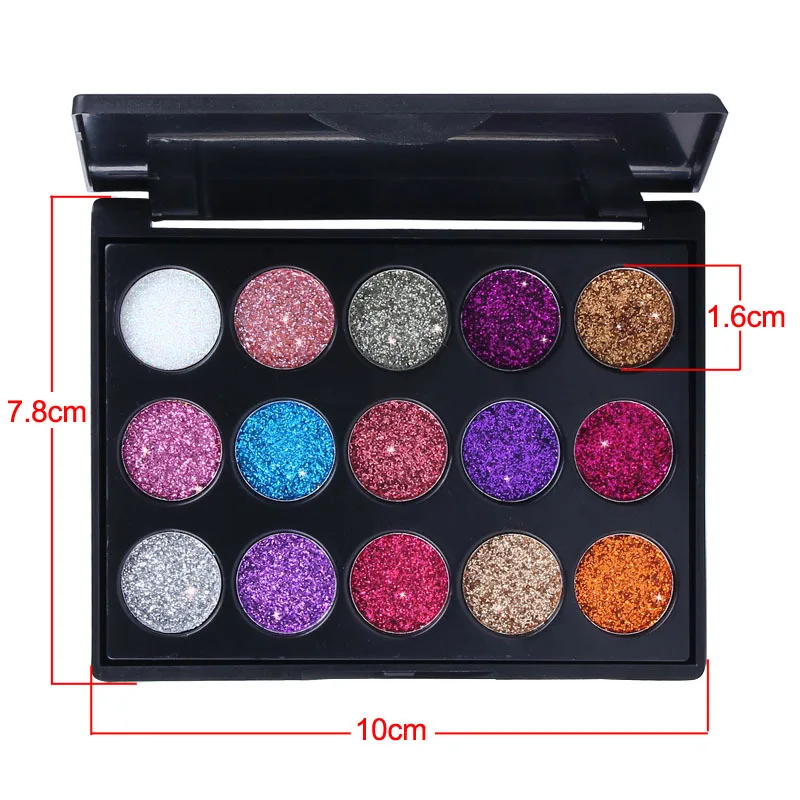 Wholesale Glitter Eyeshadows Women Vegan Maquillage Diy Highly Pigmented Palette For Women Eye Shadow Eyeshadow Palette