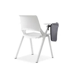 Ergoup Пластиковый Штабелируемый стул для посетителей с письменным столом