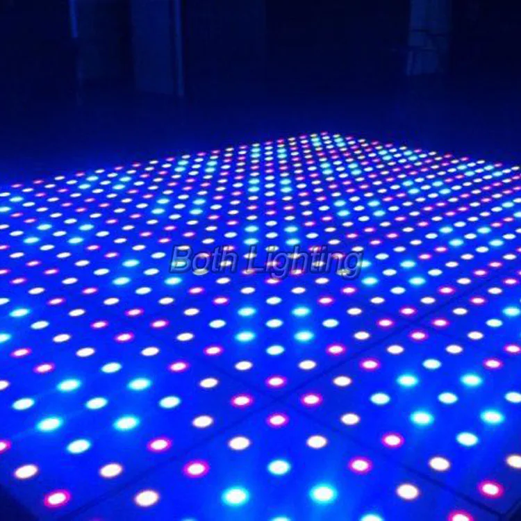Светодиодные лампы для свадебного танцпола портативная матричная панель светодиодная цифровая Пиксельная площадка
