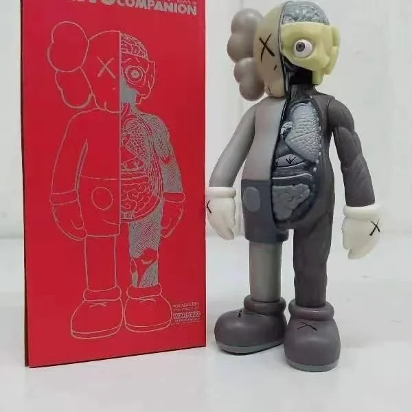 European and American Style Modern Pop Art Sculpture KAW Deconstruction Series Figure Toys Decoration Street Art Collectible Mo