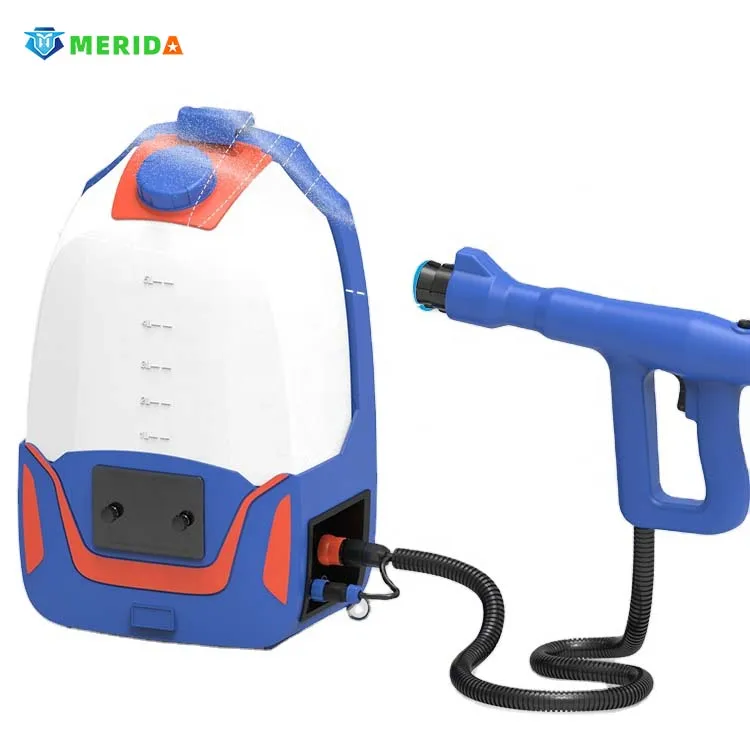 Merida Automatic Alcohol Disinfection Fogging Machine Sprayer, Electrostatic Fogger  Sprayer Gun Disinfection