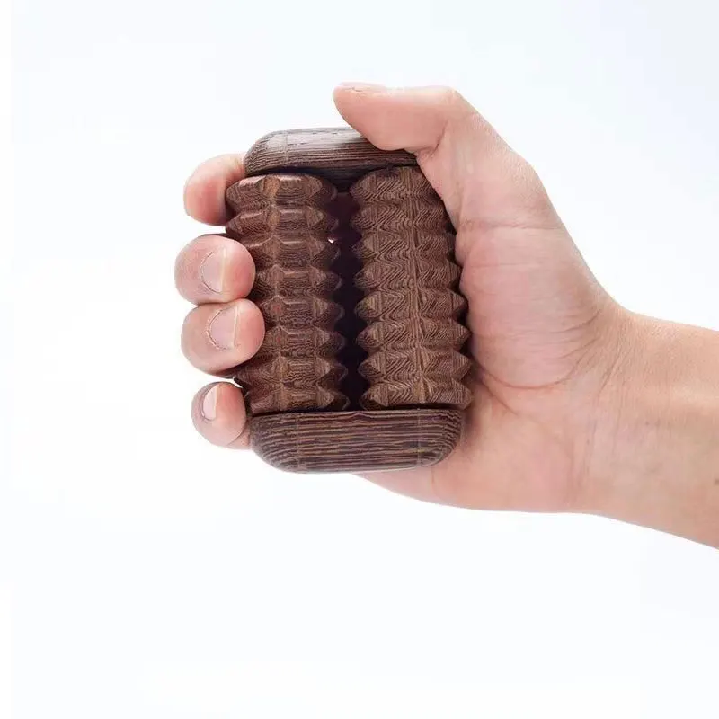 Relief Stress Palm Acupoint Meridian Hand Roller Massager Tools Finger Palm Scraping Board Roller Massager