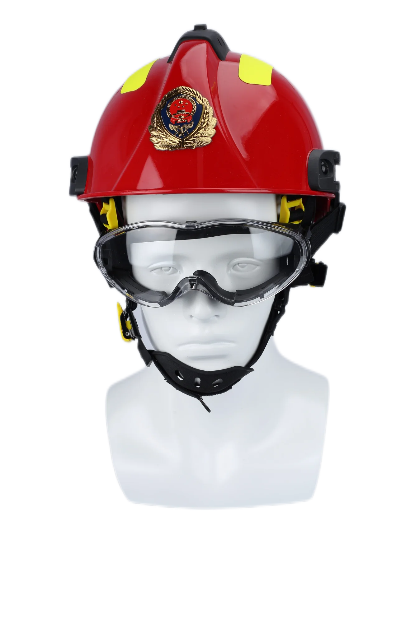 Dangerous chemical accident protective helmet fire rescue fireman fire fighting helmet