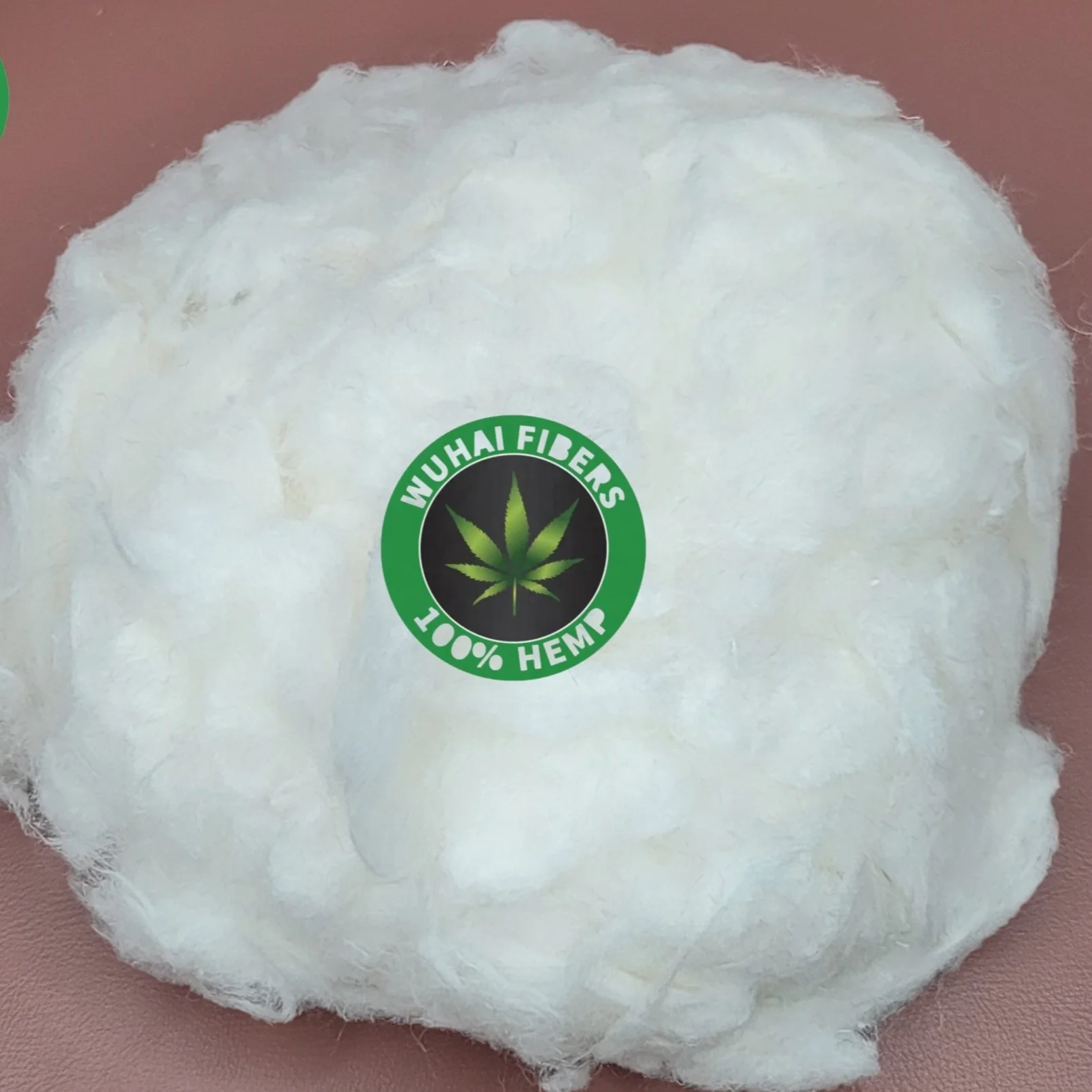 Cottonized Hemp Fiber Nm 2000 Semi Bleached