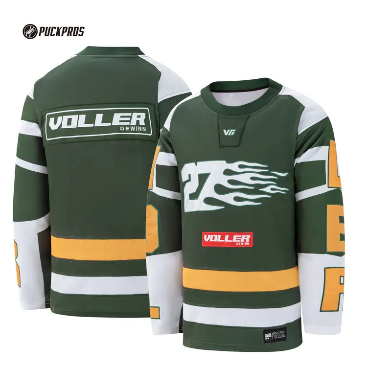 OEM Service Good Quality Hockey Jerseys Sublimation Hockey Jerseys Pro Ice Hockey Uniform