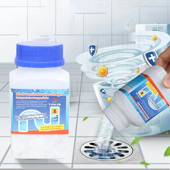 Sink Drain Cleaner Closestool Toilet Kitchen Deodorization Clogging Sewer Dredging Agent Powerful Pipe Cleaning Supplies