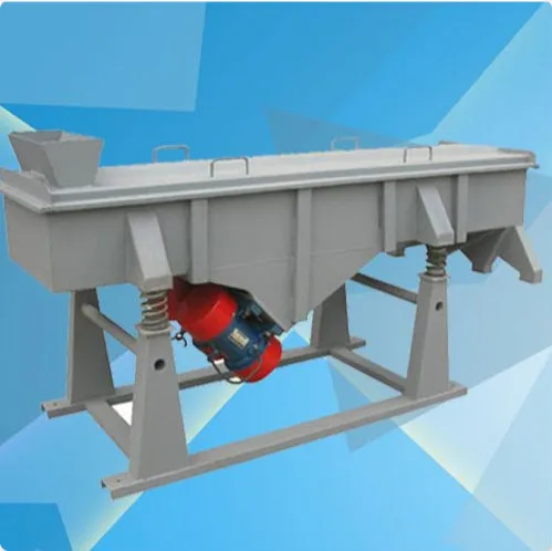 New granules horizontal vibrating sieve  vibrator screen for liquid soil paper pulp coal diamond sawdust cassava