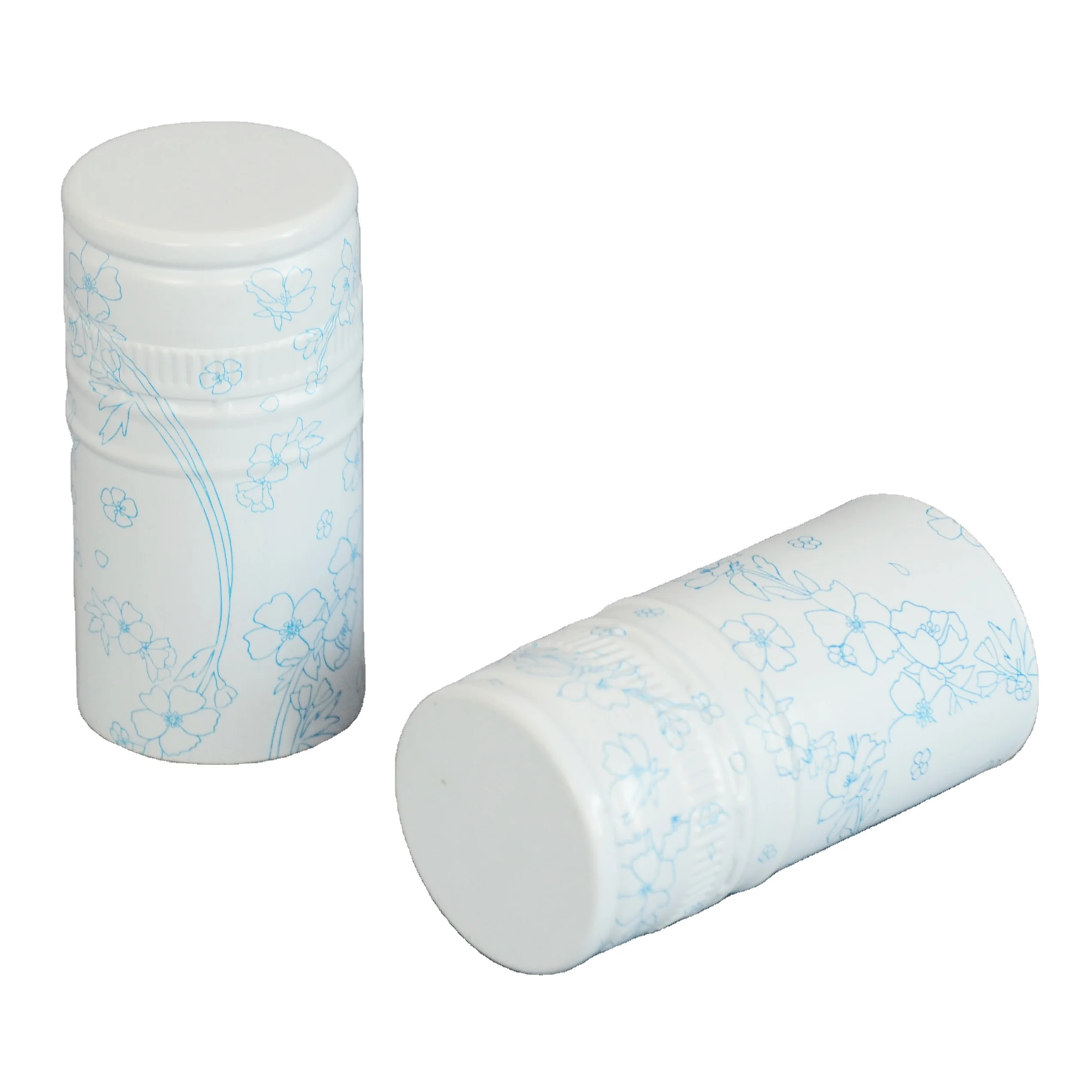 Manufacturer Custom Logo Luxury Aluminum Metal Gold Perfume Crimp Bottle Lids