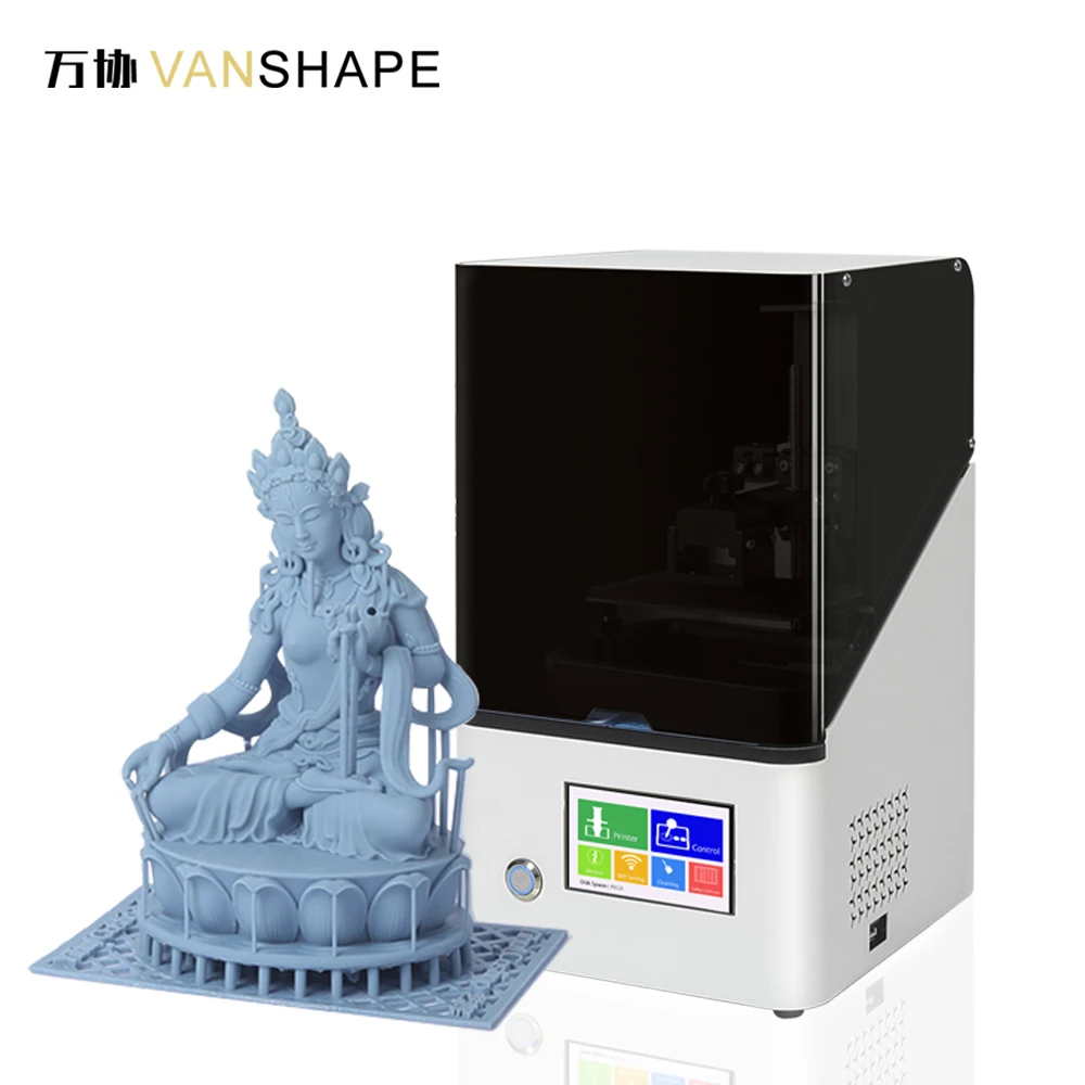  Цифровой Высокоточный 3D-принтер Vanshape Фоточувствительный полимерный светоотверждающий ЖК-дисплей