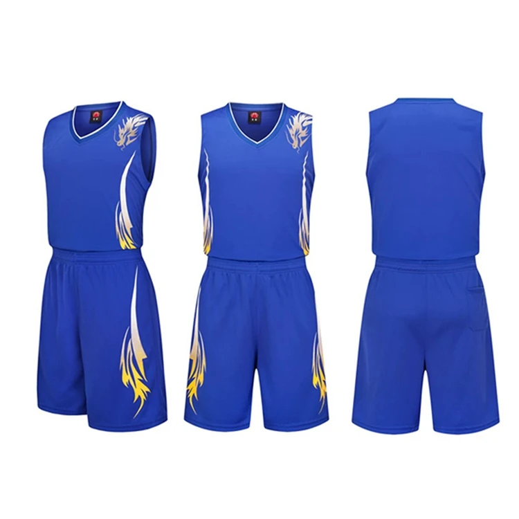 Logo Printing Boys Basketball Football Jersey Uniform 2 Piece Tracksuit Quick Dry T-Shirts Top with Shorts Set