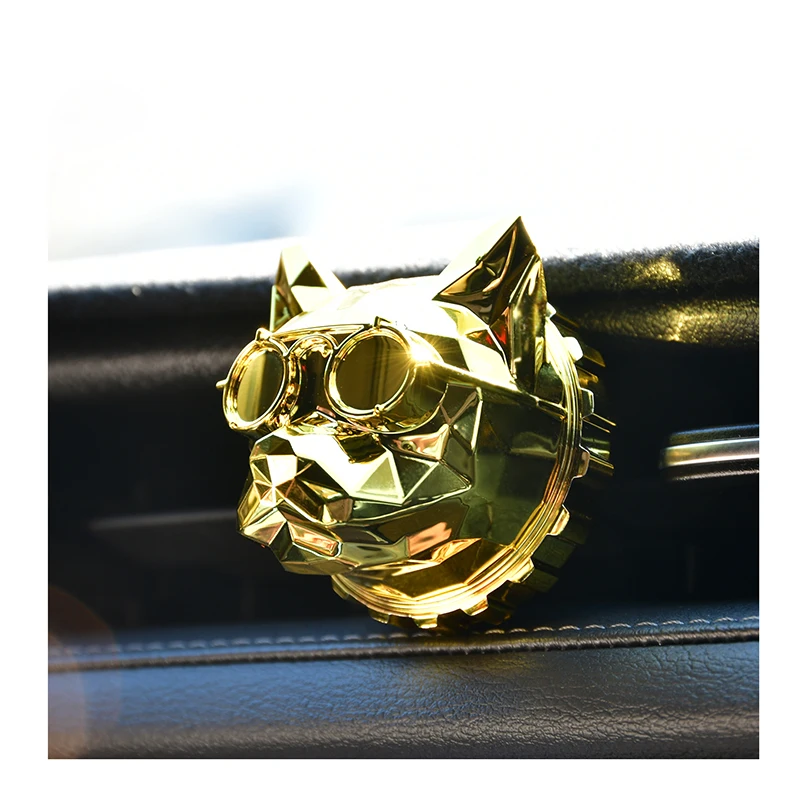 New Arrival Personalized Scented Car Vehicle Air Freshener Diffuser Gift Perfume Vent Clip Bulldog Car Accessories Air Freshener