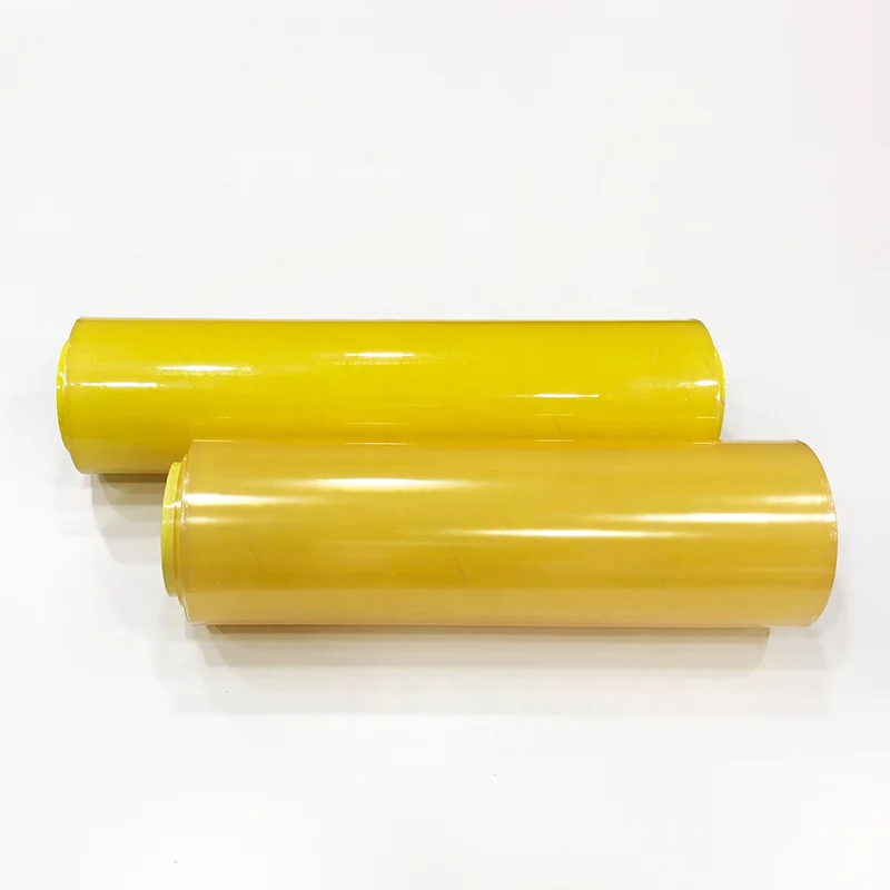 
Hot sell PVC stretch food grade plastic jumbo roll shrink cling film for food 