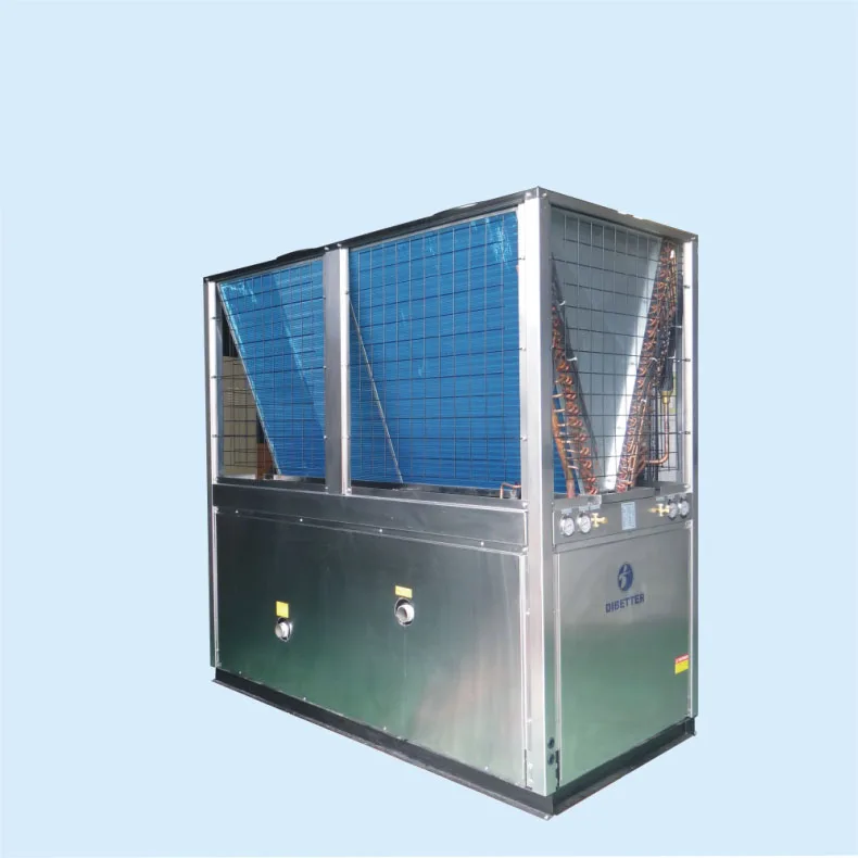 Высокотемпературный цельный тепловой насос мощностью 70 кВт, тепловые насосы с воздухом и водой, тепловой насос для отелей