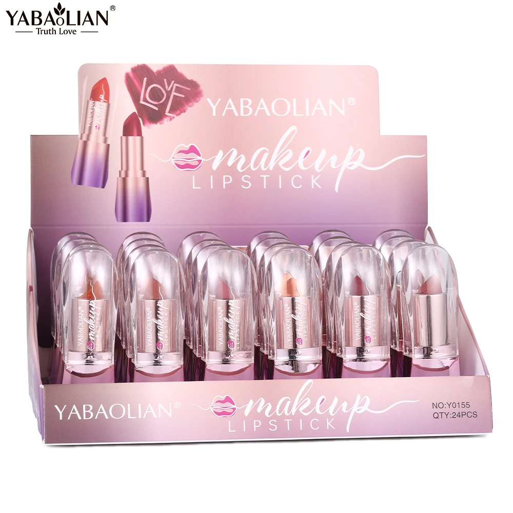 6 Colors Matte Nude Lipstick & Lip Gloss Tube Waterproof Moisturizing & Long Lasting Highly Pigmented Makeup