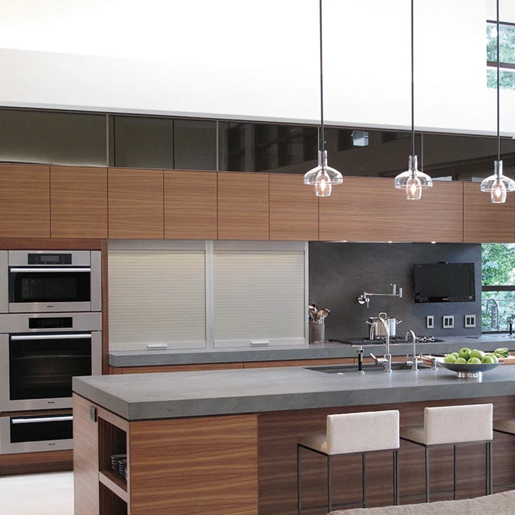 Kitchen Furniture Wooden Cabinet Self Assemble Kitchen Cabinets for Wholesales