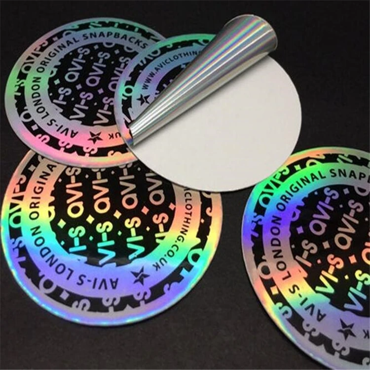 Best selling Shining laser hologram sticker custom hologam sticker