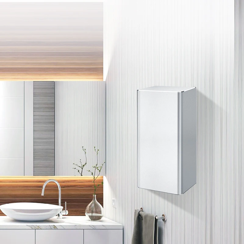 GoodWind Factory Wholesale Washroom Automatic Jet Dryer Body Brushless Motor Electric Aluminum Alloy Hand Dryer Indoor