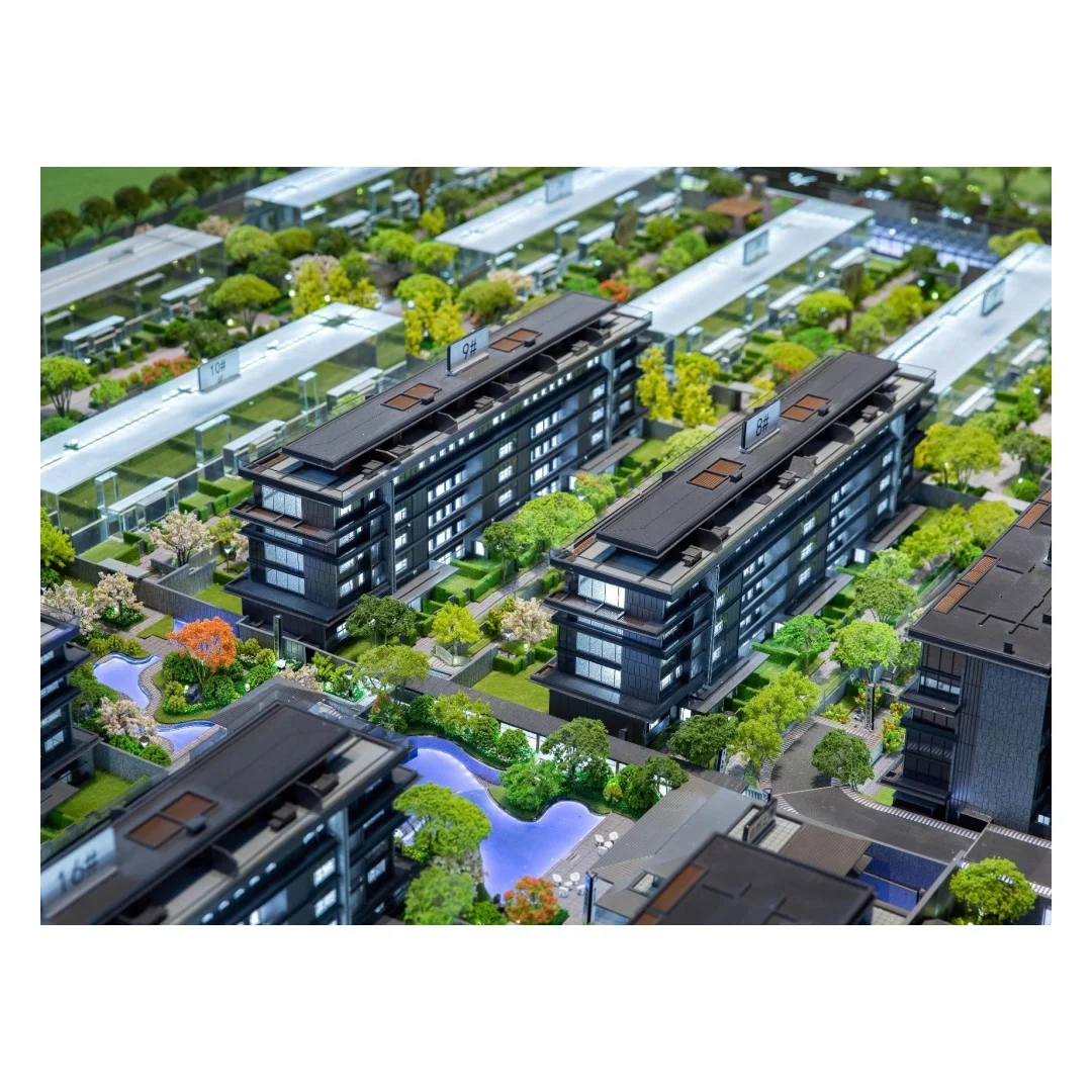 2023 New Design Scale Model Figures Architecture Model Architectural Scale Models Making