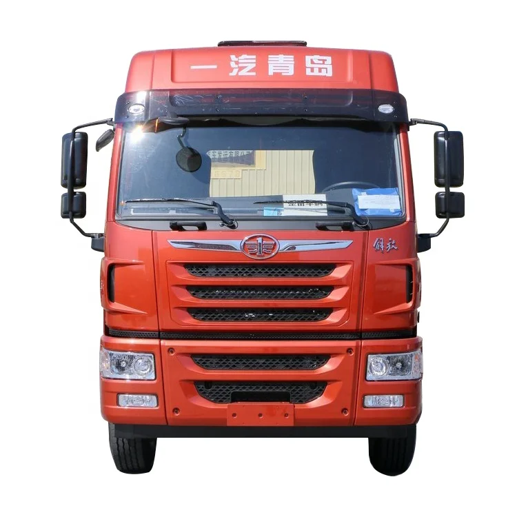 Best selling FAW 400hp used head tractor truck Euro 5