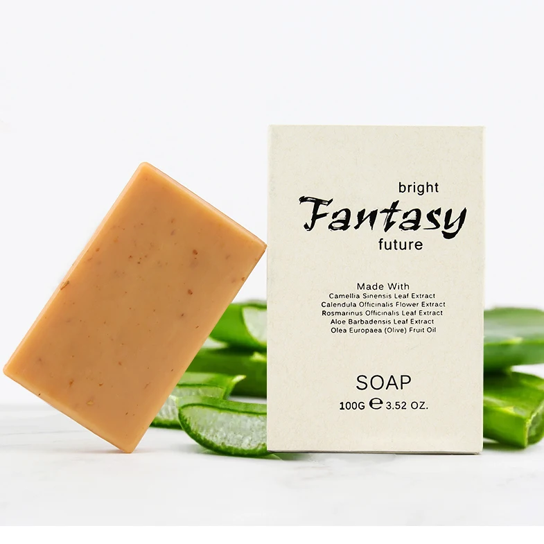 100% Natural Vegan organic Handmade Bath Soap Body Skin Whitening Aloe Vera Honey Oatmeal Soap Bars