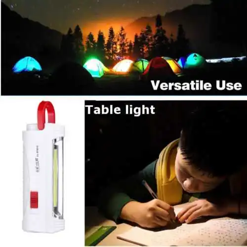 NEW factory hot cob usb solar  rechargeable  torch light  For Sell