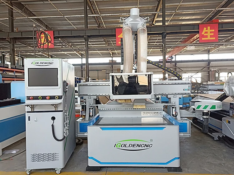 
Automatic Multi-spindles ATC CNC Router Wood Furniture Kitchen Cabinet Making Nesting Machine for Sale 