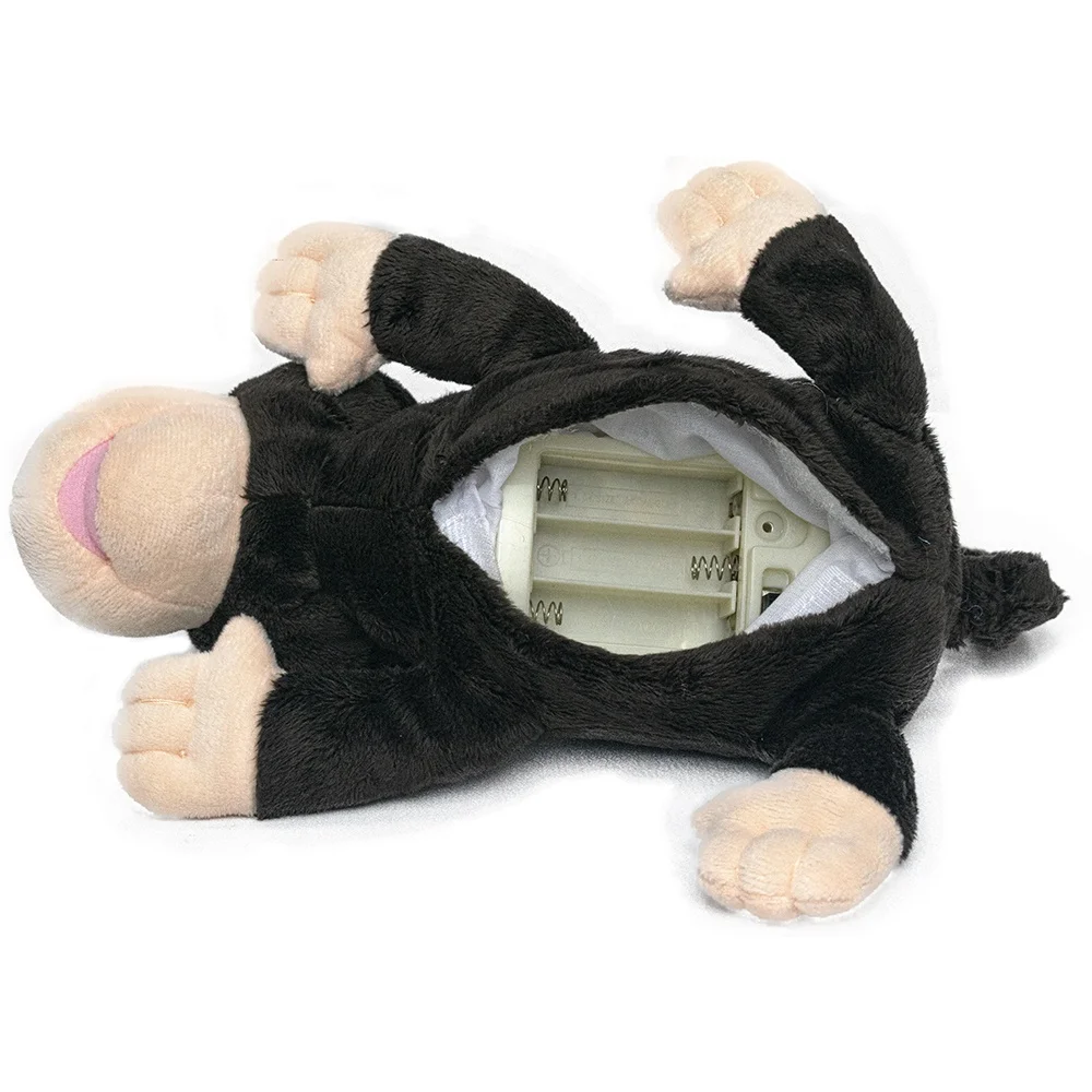 Naughty Plush Puppet Monkey  Education Plushie Toys Rolling Laughing Electronic Stuffed Animal Toys Monkey