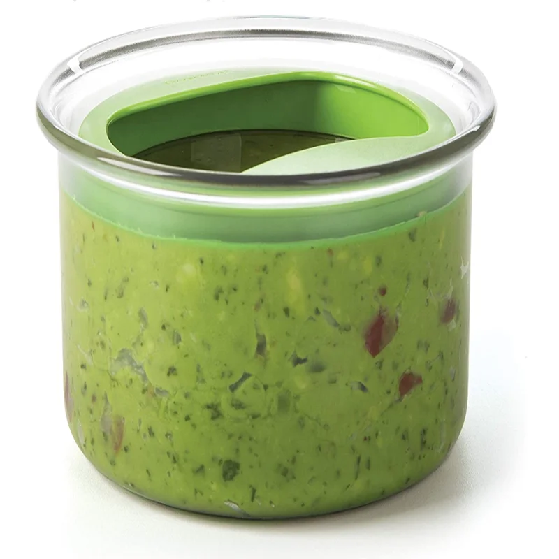 Fresh Guacamole Keeper with Airtight Lid Guacamole Saver Plastic Fresh Airtight Avocado Keepers Food Storage Container