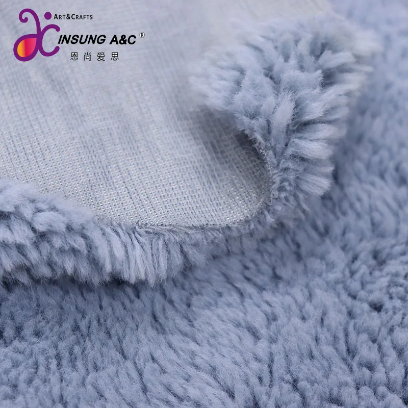 100% Polyester Wool Knit Pure Color Yarn Dyeing Fashion Winter Clothing Design Trend Fabric