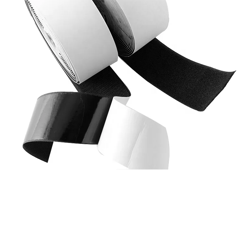 
Cheap Factory Price Adhesive Curtain Hook and Loop Tape Manufacturer 