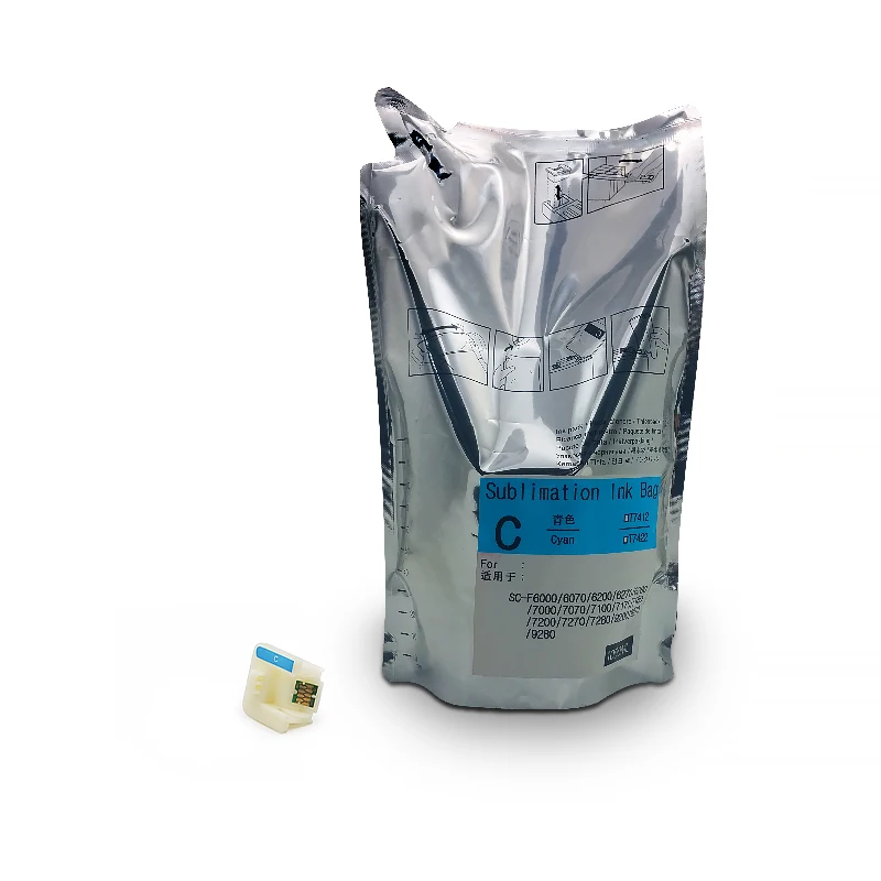  Теплопередающие чернила для струйных принтеров Epson T7414/T7424 Surecolor F6000 F6070 F6200
