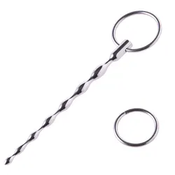 13cm Stainless Steel Hollow Urethral Dilators Urethral Plug Penis Plug Urethra Sounds Tube Stretching Sex Toys for Men