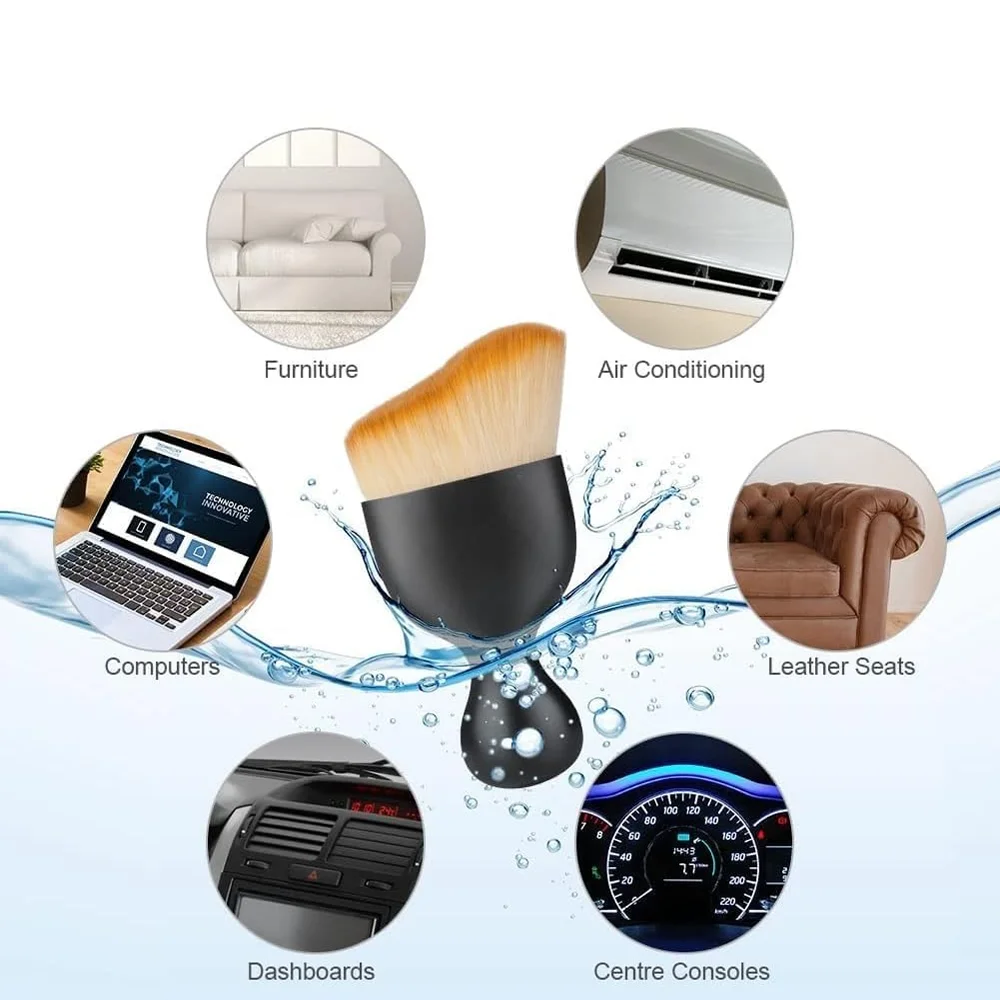 air Outlet Car Interior Cleaning Soft Brush Kit Wash Electric Detailing