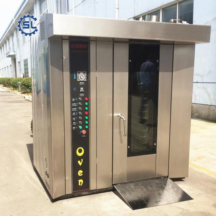 Factory Supply 16 Trays  Hot Air Rotary  Bread Baking Oven