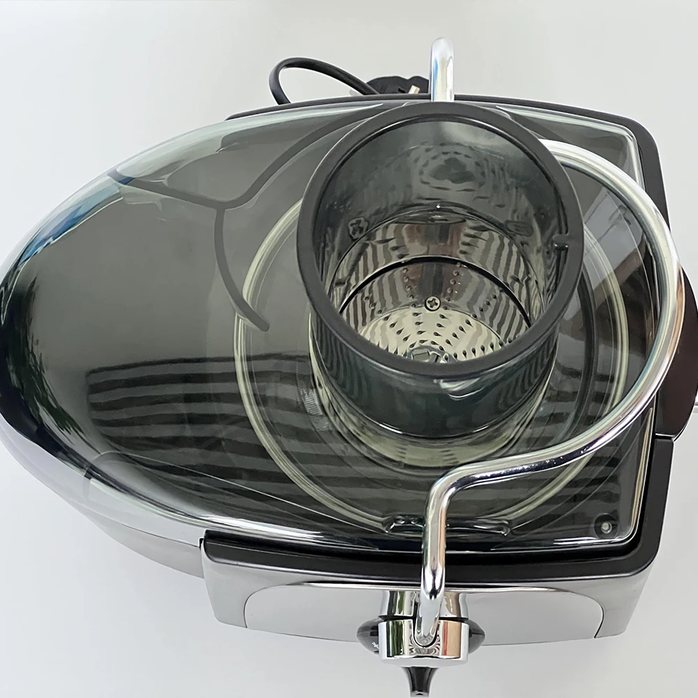 1000w Fruit Portable Centrifugal Juicer Transparent Filter Bowl Wide Feed Chute Dual Speeds Juicer Extractor Machine