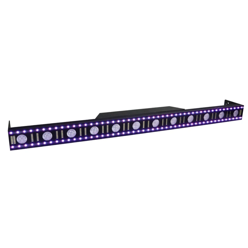 MITUSHOW SMD5050 RGB Pixel Led Bar Light Wireless DMX Strobe Bar LED 12pcs Matrix Pixel Control Bar Lighting