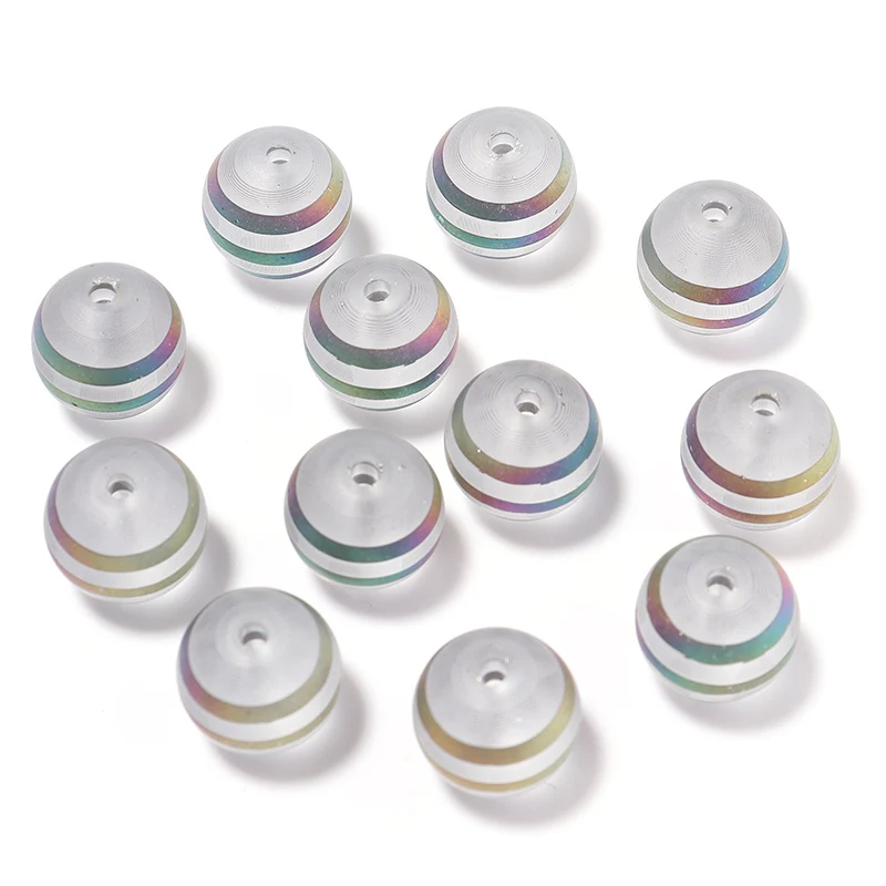 glass strip beads dull polish 1.3 mm  beads diy jewelry accessories bracelet components