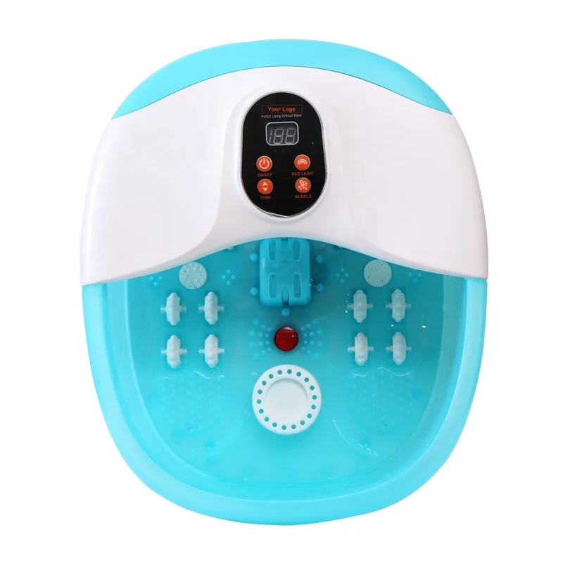 Electric Portable Blood Circulation Detox Water Mini Foot Soak Bath Spa Massager Machine